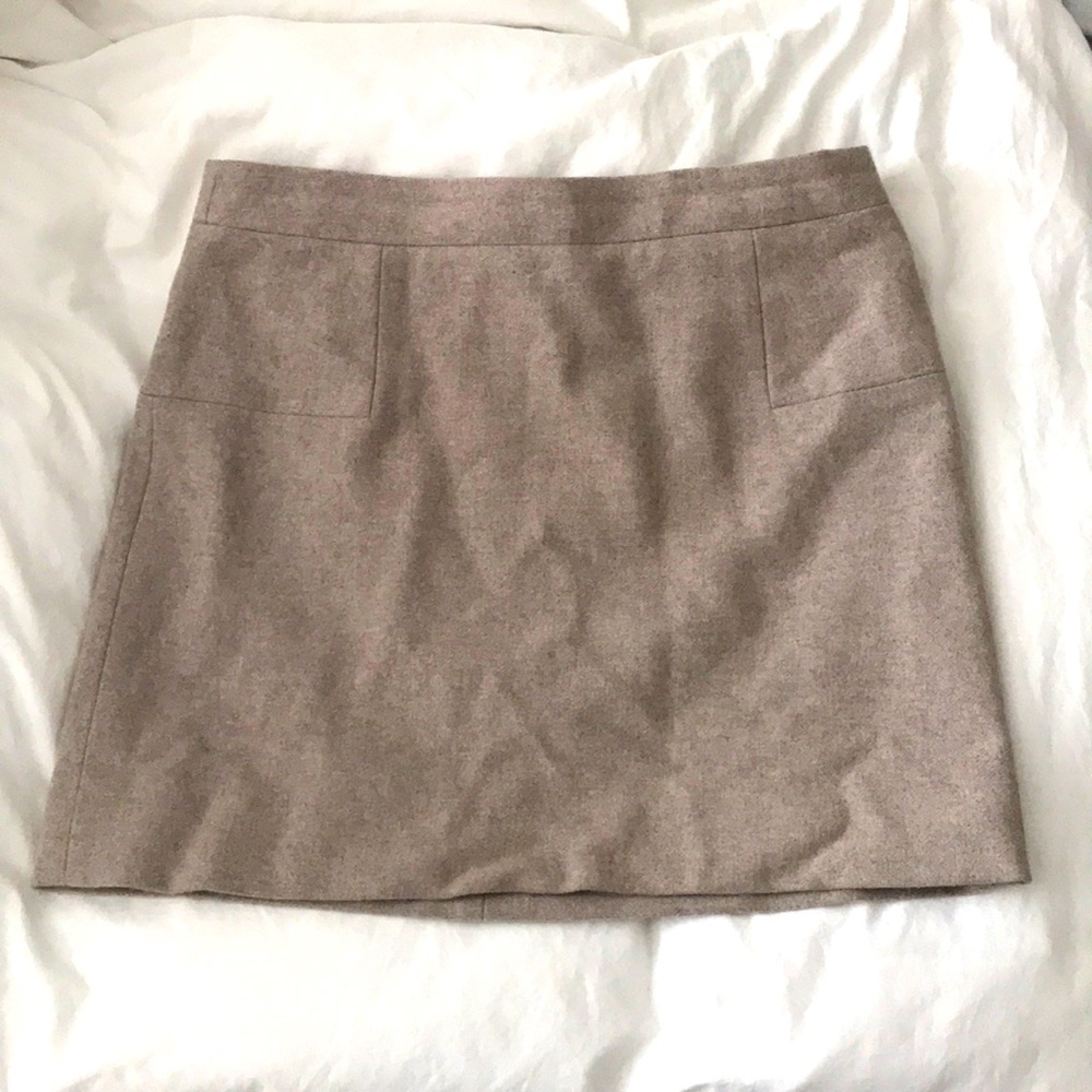J. Crew Blended Wool Skirt
